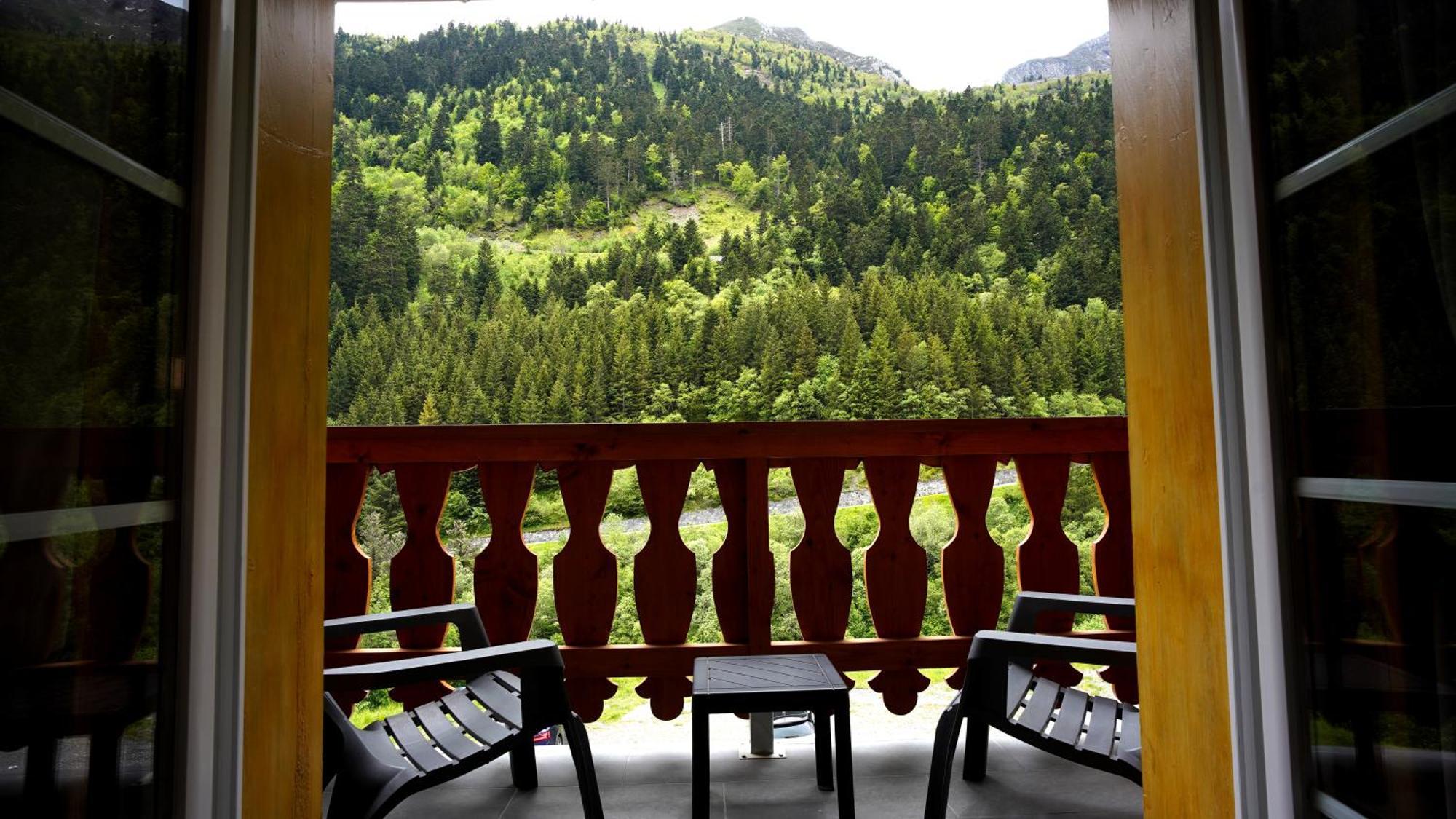 La Sapiniere Hotel Saint-Lary-Soulan Eksteriør billede