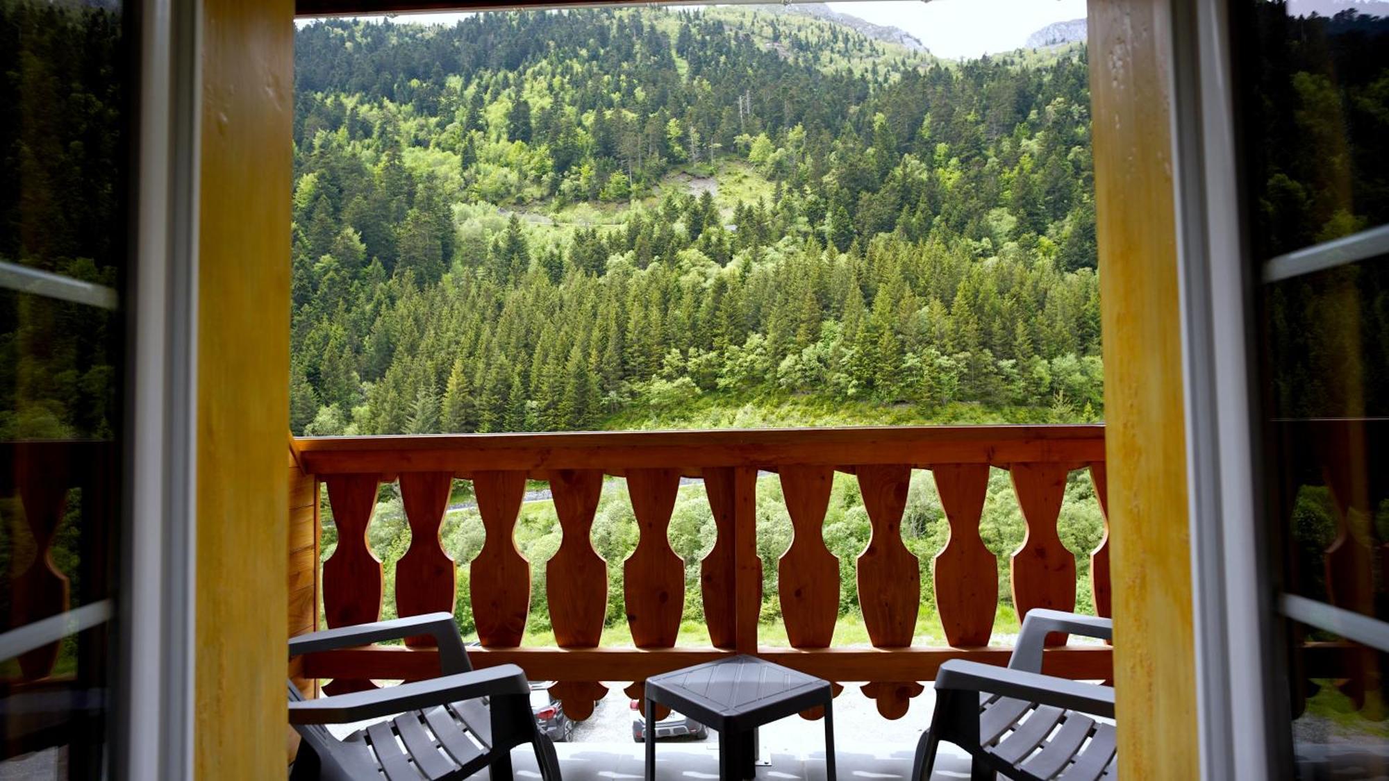 La Sapiniere Hotel Saint-Lary-Soulan Eksteriør billede