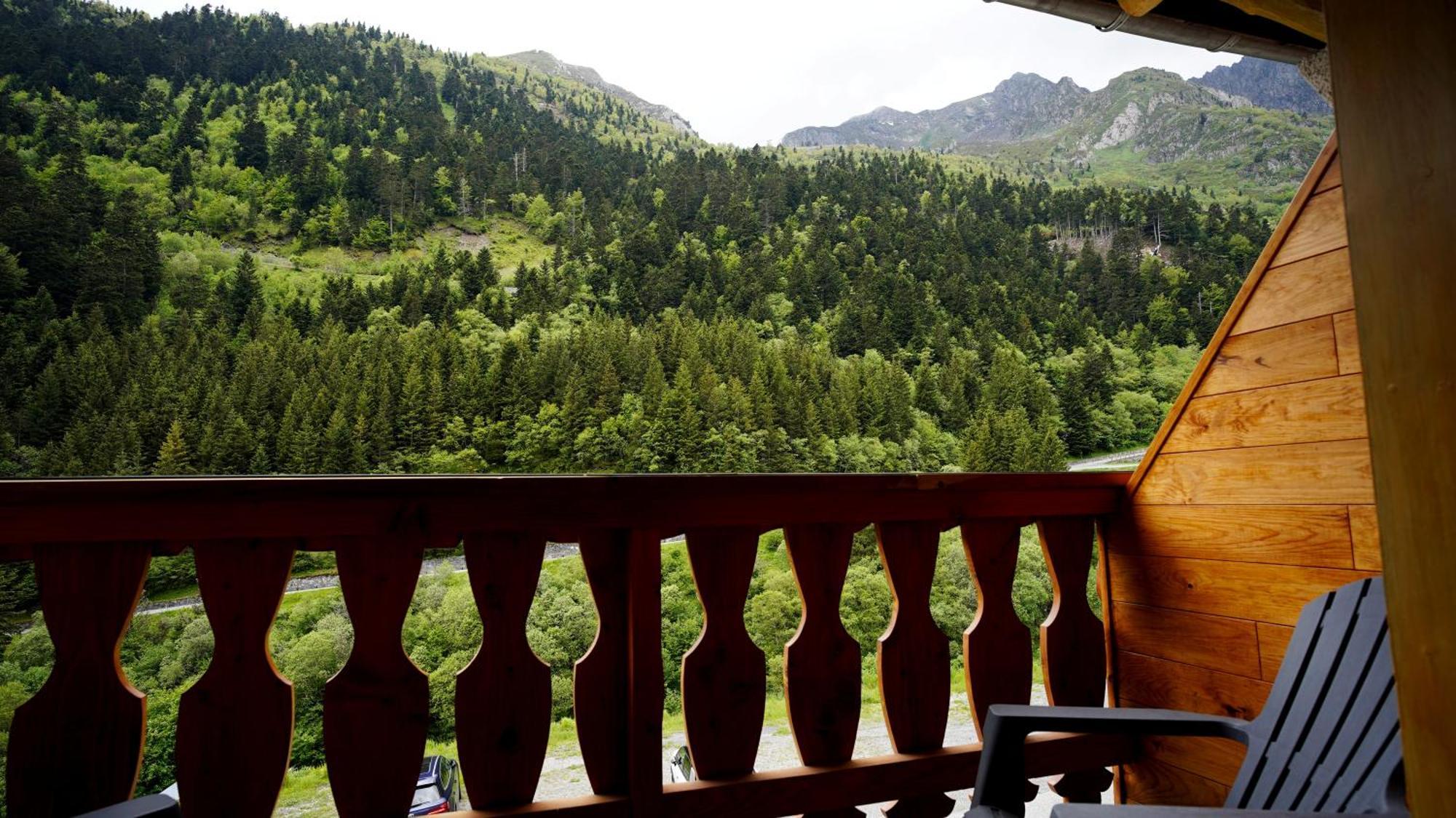 La Sapiniere Hotel Saint-Lary-Soulan Eksteriør billede