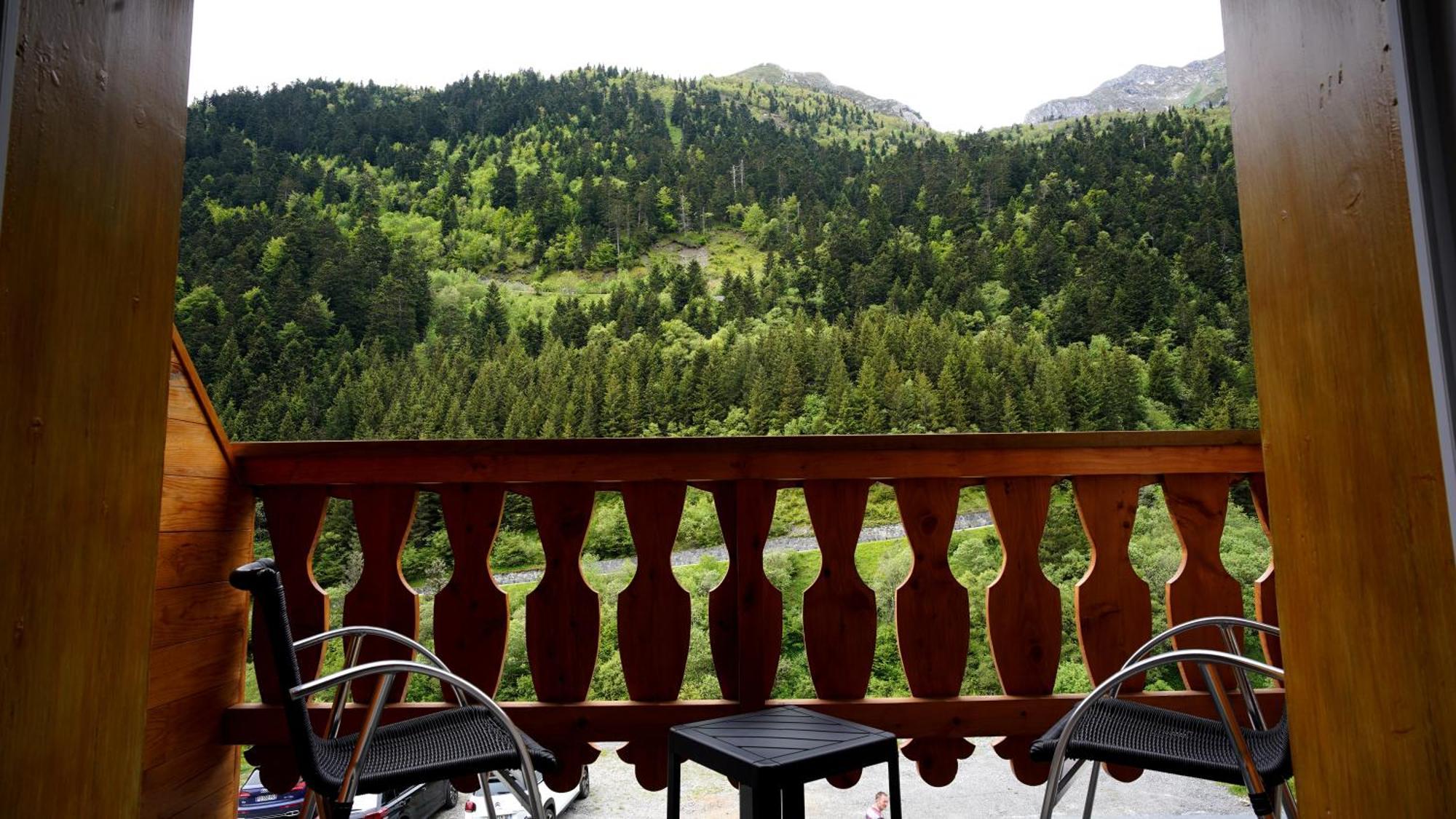 La Sapiniere Hotel Saint-Lary-Soulan Eksteriør billede