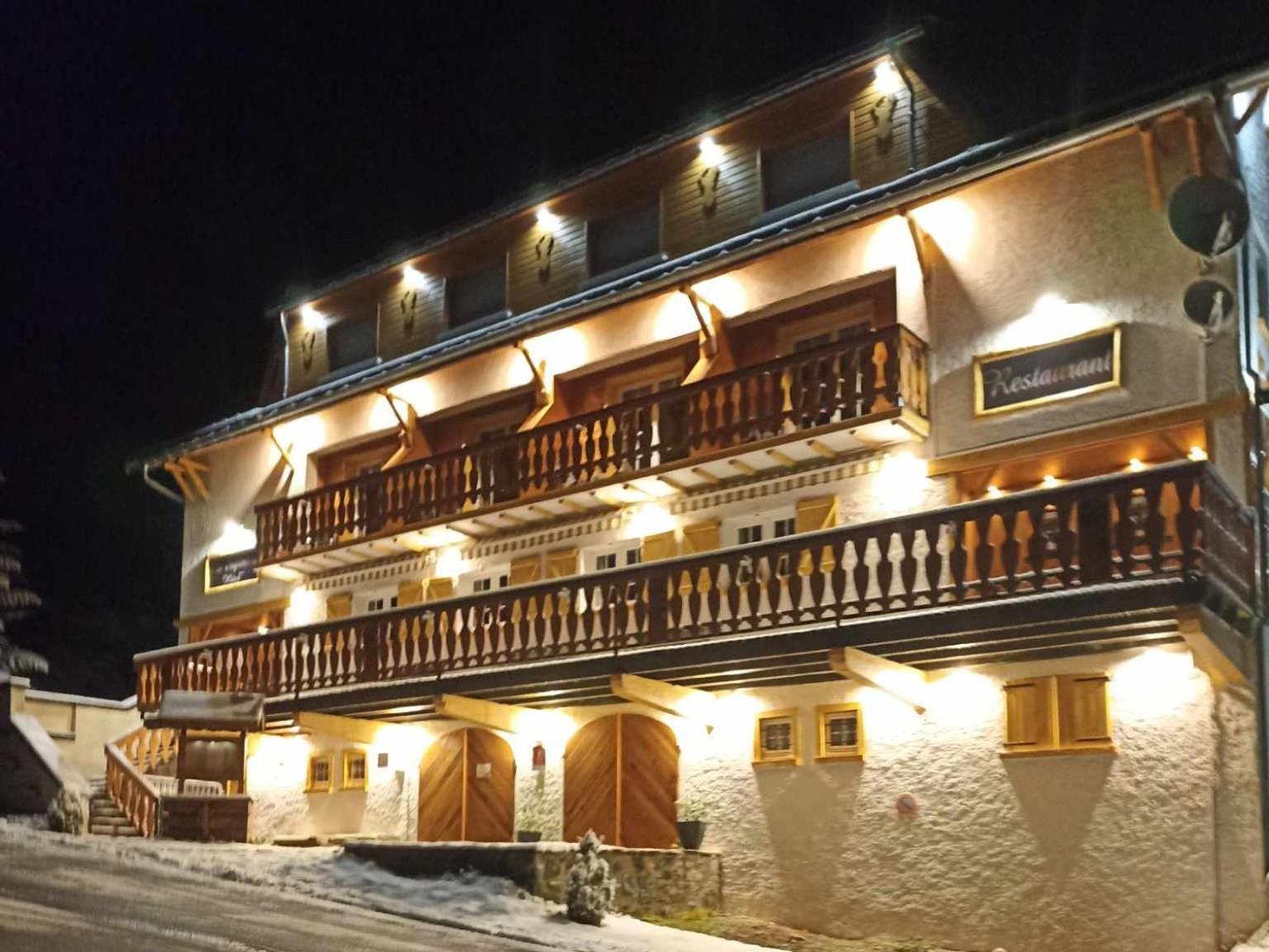 La Sapiniere Hotel Saint-Lary-Soulan Eksteriør billede