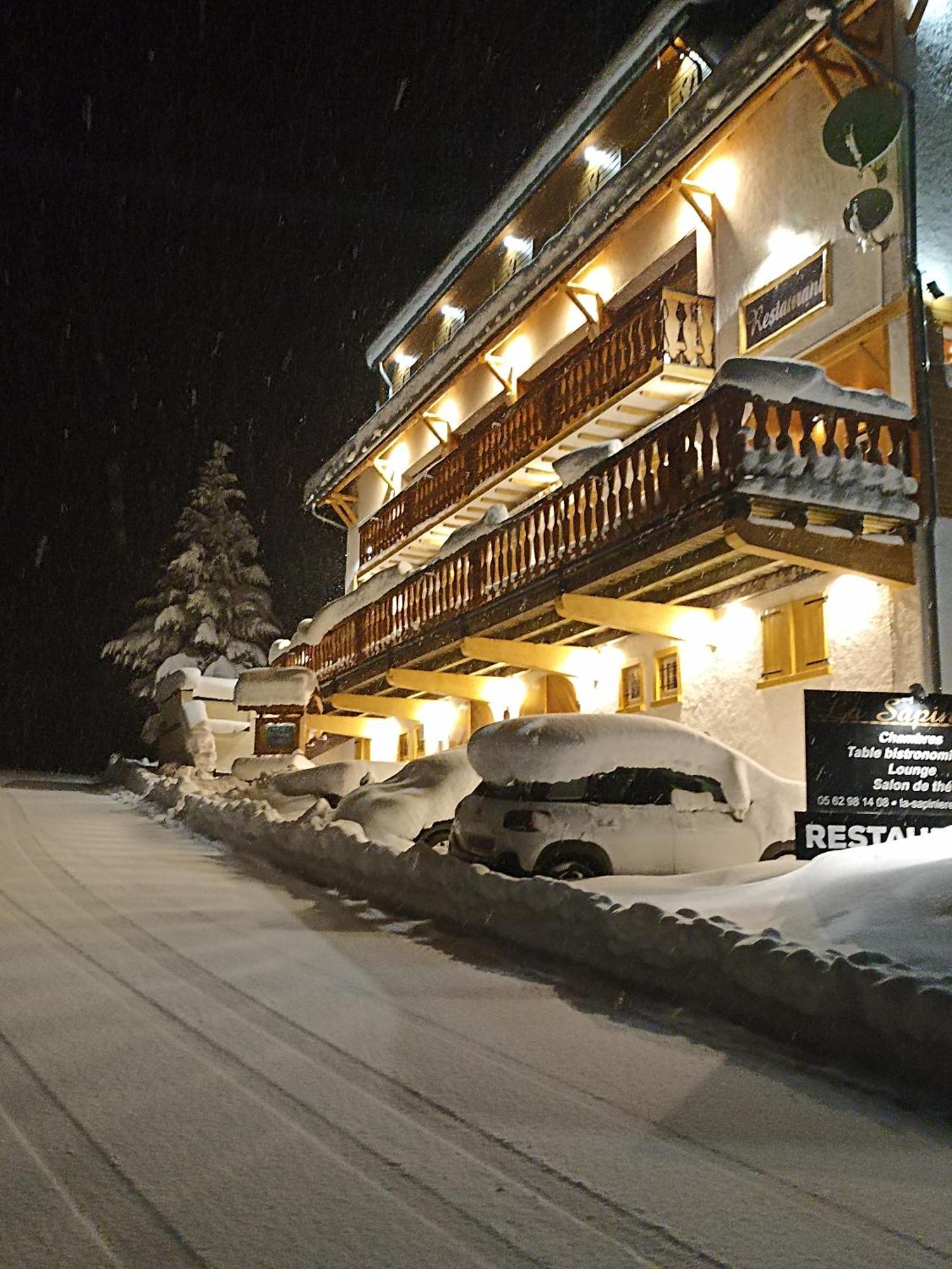 La Sapiniere Hotel Saint-Lary-Soulan Eksteriør billede